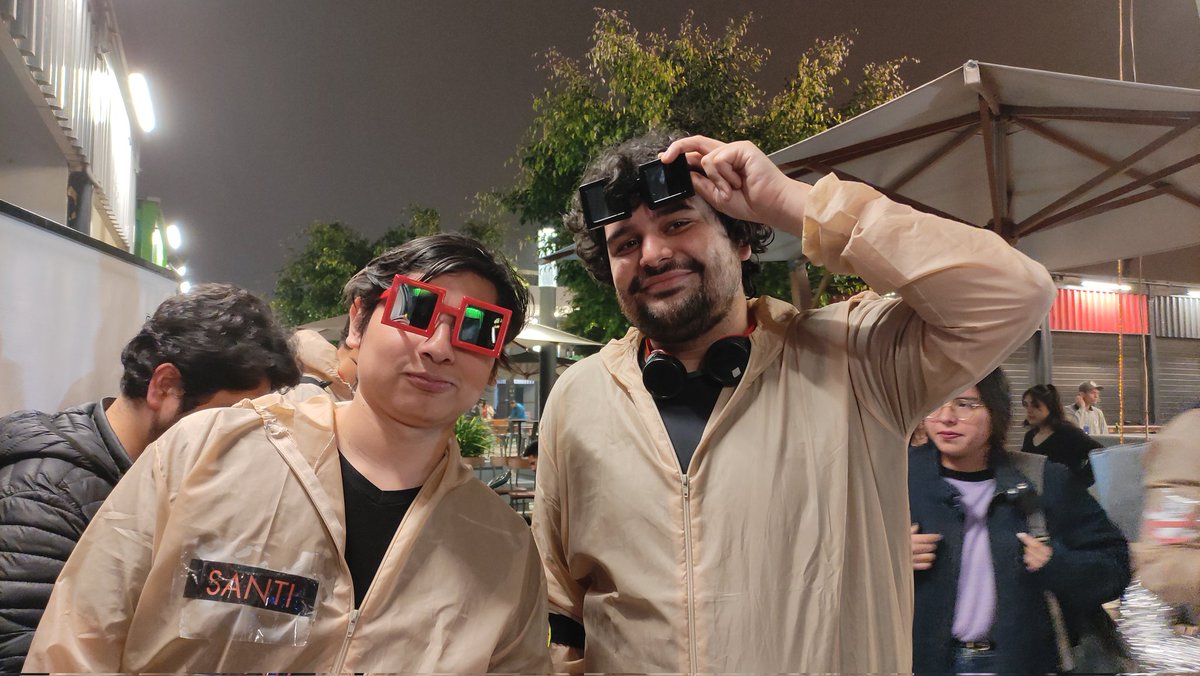 messhup's tweet photo. @francoabanto13 + @PlasticalPeople + yllafilm rocking some Nounish swag https://t.co/BMZghoOCkb