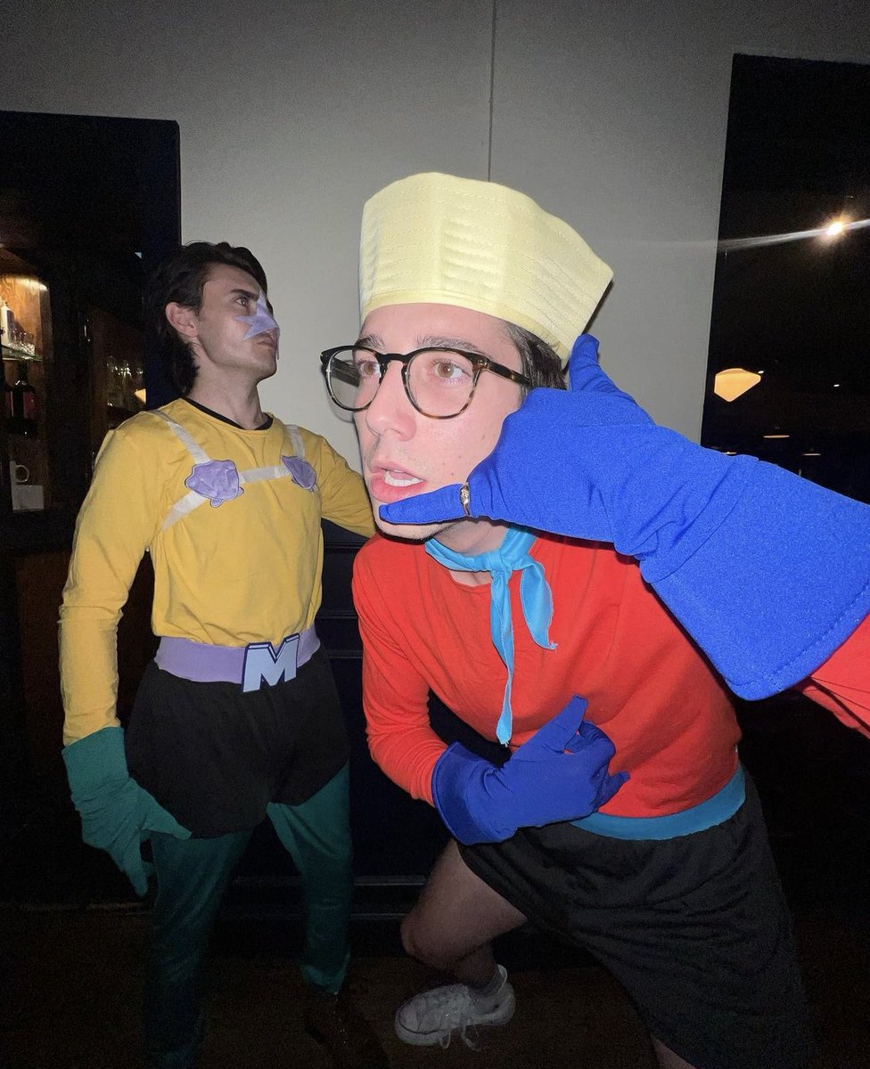 college roommates? or mermaid man and barnacle boy?