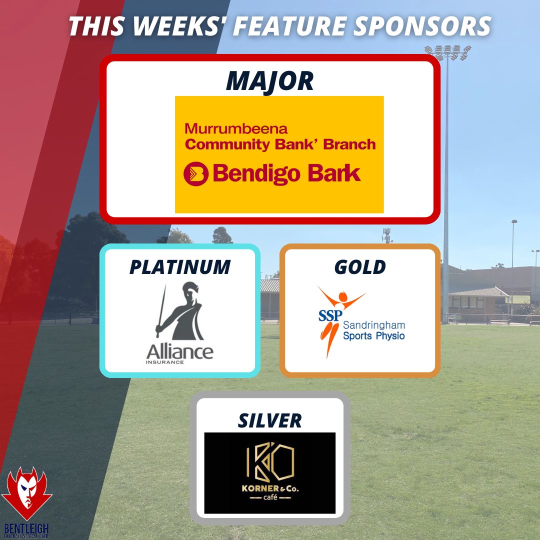 It's #SponsorSunday !⁠
⁠
Thank you to all of our sponsors, who are an integral part of Bentleigh Football Netball Club. If you are able to support any of these sponsors, please do.⁠
⁠
For more information go to bentleighfnc.com/current-sponso…