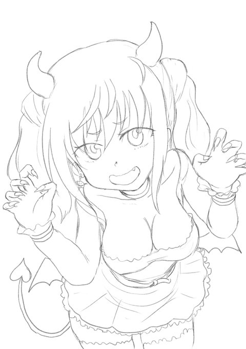 うーん構図が単調である 