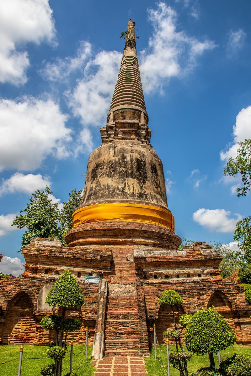 thailand-becausewecan.picfair.com/pics/013350196… The Thai Temple Wat Chai Yai Mongkon of Ayutthaya in Thailand Southeast Asia Stockphoto, commercial & advertising license Digital Download Professional Prints #ayutthaya #Thailand #Thai #thailandnews #travel #travelphotography #thailande #amazingthailand