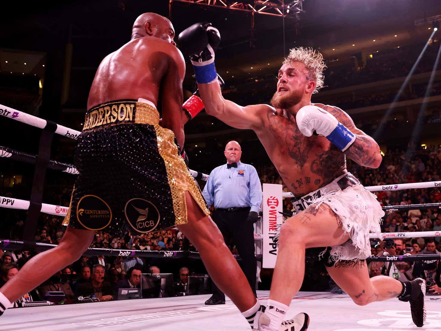 Barstool Sports on Twitter "Jake Paul Beats Anderson Silva And Calls