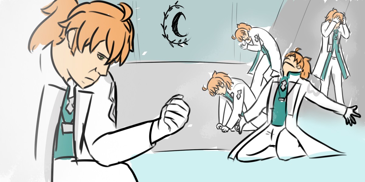 ROMANIIDOC's tweet image. Why must you do this to me. @FloweringMage