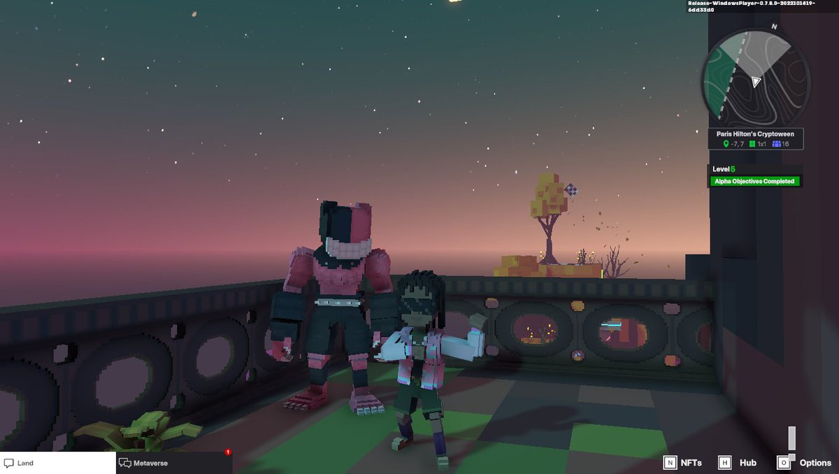 GooTOB3's tweet photo. @TheSandboxGame I just participated in the Paris Hilton  #Cryptoween Event. I found Grralh check out my screenshot below!
🎃👇 https://t.co/5MPCtKKrcb