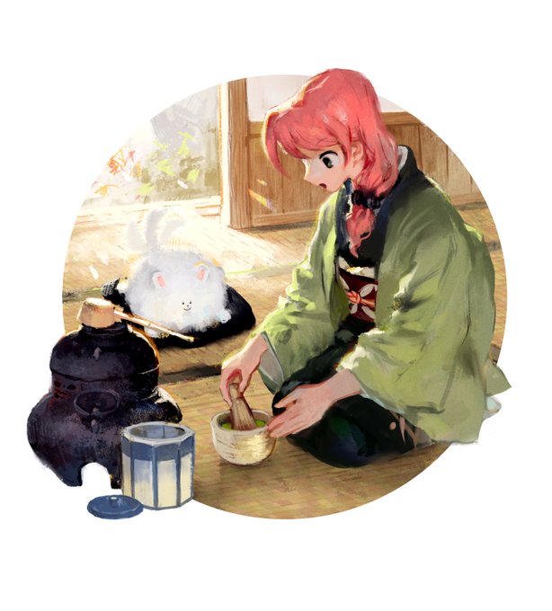 「kettle sitting」 illustration images(Latest)