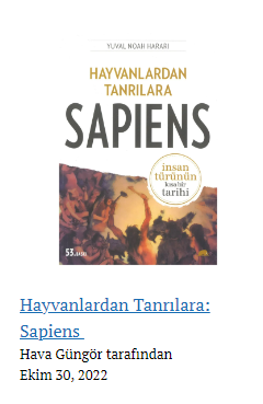 liberternews's tweet photo. Hayvanlardan Tanrılara: Sapiens, İsrailli bir profesör olan Yuval Noah Harari tarafından yazıldı. 
"Aynı tanrıya inanmayan veya aynı krala itaat etmeyen insanlar seve seve aynı parayı kullanıyorlar".
#hayvanlardantanrılarasapiens #yuvalnoahharari #İsrail #kitap #kitapönerisi https://t.co/N2IKWu4Ggh
