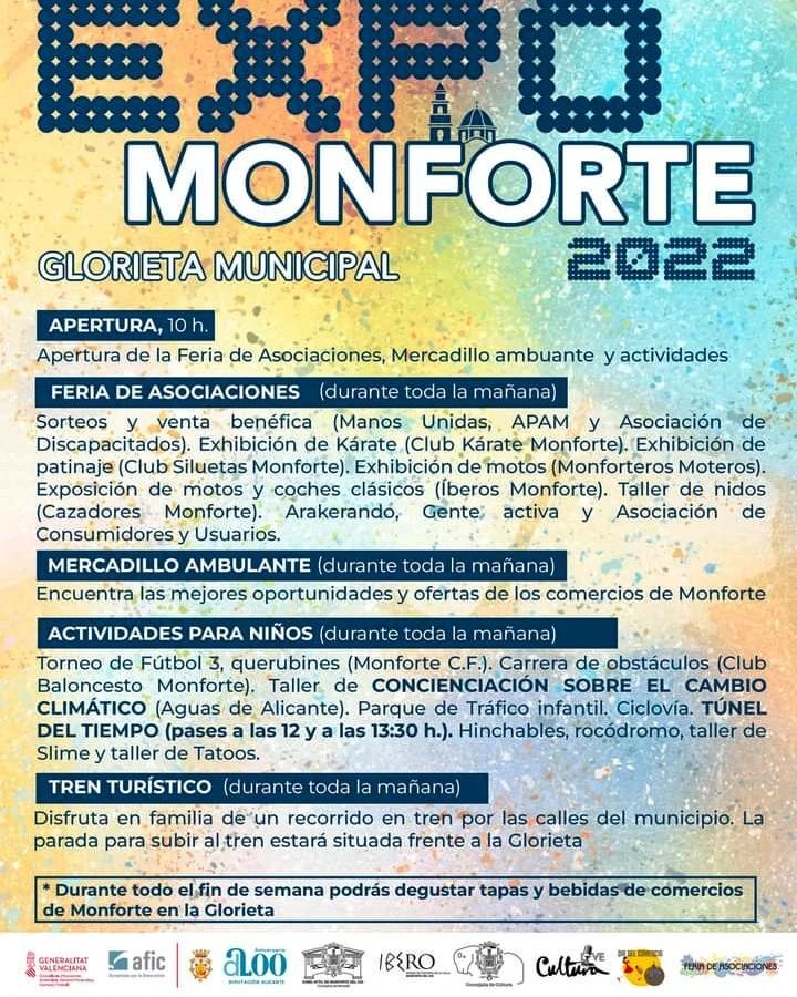 Visit Monforte (@visitmonforte) on Twitter photo Esta mañana de domingo continúa ExpoMonforte con las actividades que puedes ver en el cartel. Visítanos! #MonfortedelCid <a href="/visitmonforte/">Visit Monforte</a> <a href="/monfortedelcid/">Monforte del Cid</a> @comerciomonforte @juventudmonforte instagr.am/p/CkVZY1RMRw0/ Esta mañana de domingo continúa ExpoMonforte con las actividades que puedes ver en el cartel. Visítanos! #MonfortedelCid <a href="/visitmonforte/">Visit Monforte</a> <a href="/monfortedelcid/">Monforte del Cid</a> @comerciomonforte @juventudmonforte instagr.am/p/CkVZY1RMRw0/