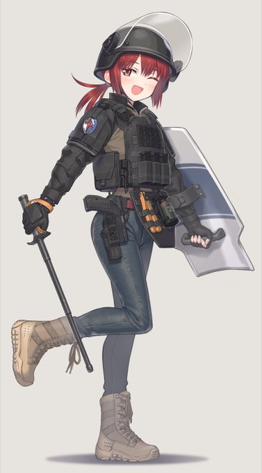 「blush bulletproof vest」 illustration images(Latest)