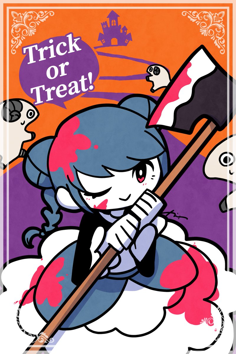 Mo_kashiwa's tweet photo. ハッピーハロウィン！🎃🎃
#我儘姫 https://t.co/AMYS8IFNr6