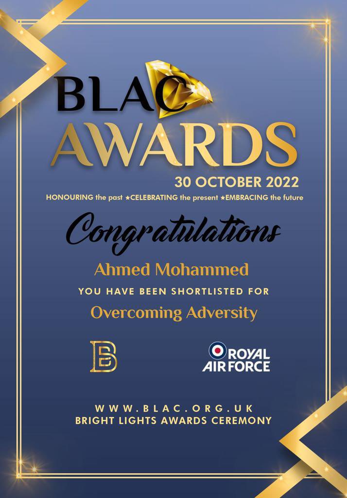 ArewaTwiter's tweet photo. Today our brother the founder and the CEO of YOUvsYOU Ahmed Mohammed @youvsyoultd will be awarded in the UK by @BlacAwards 

Ali Nuhu @alinuhu will be in attendance 👏

Congratulations once again brother 🤝 keep making us proud 
#ArewaToTheWorld #ArewaConnect https://t.co/Tni00f1IQV