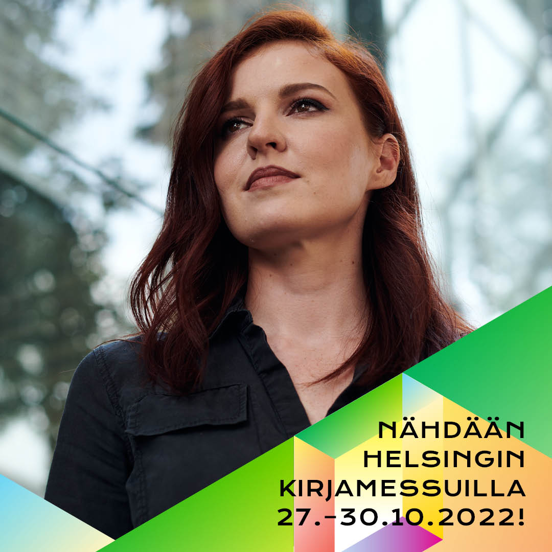 Ohjelmamuutosten vuoksi - Tänään kirjamessuilla Heather Morris klo 14 Töölönlahti-lavalla ja Kira Jarmysh klo 17 Kallio-lavalla. 

Morris  klo 12 Aulan osastolla, klo 12.30 Akateemisen kirjakaupan osastolla ja klo 15.30 Kultin osastolla. Kira Jarmysh klo 17.30 Aulan osastolla.