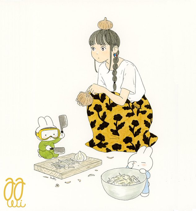 「frying pan skirt」 illustration images(Latest)