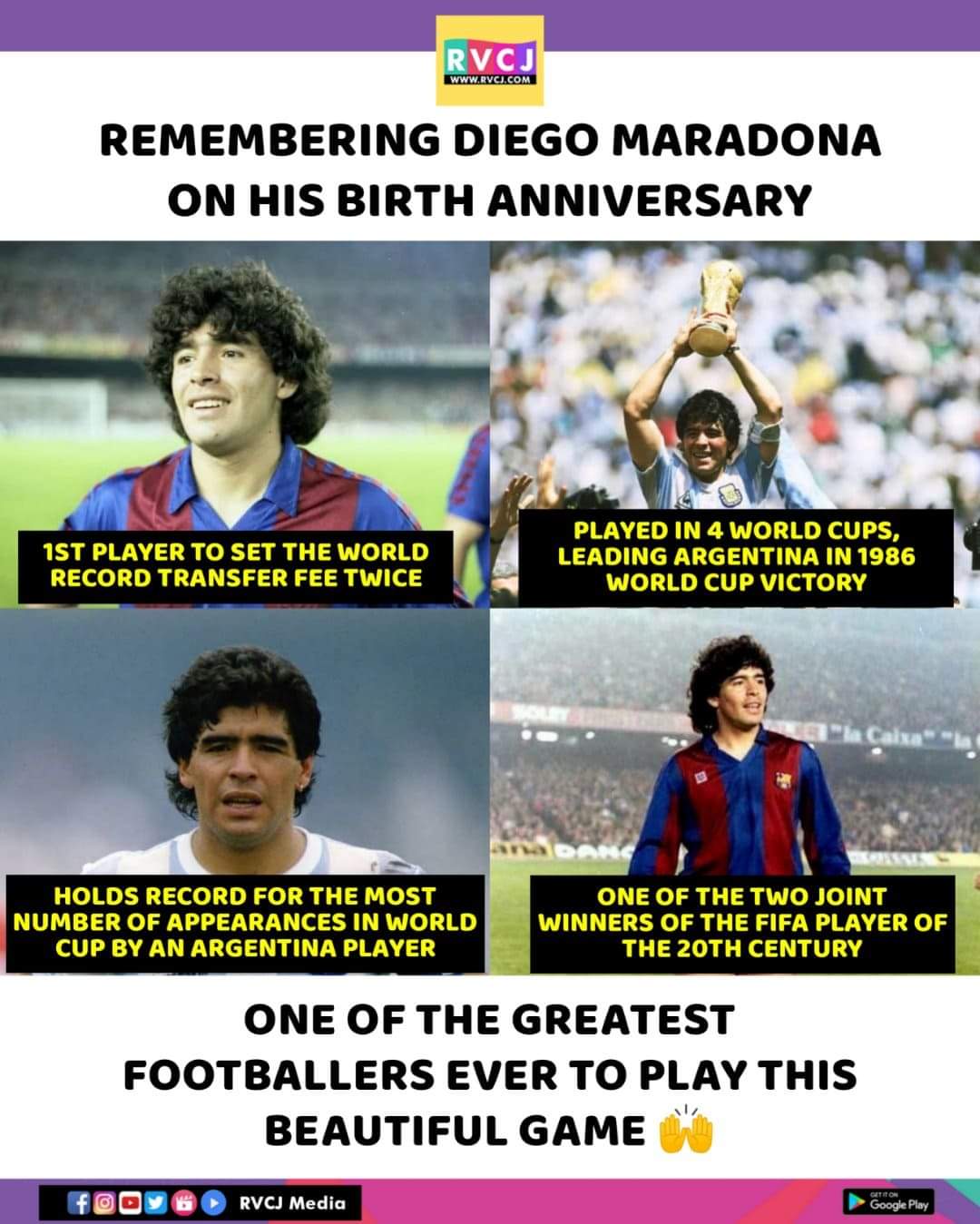 Happy Birthday Diego maradona 