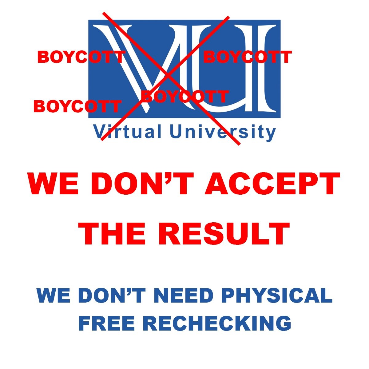MsmVirtualUniPk's tweet photo. ⚠️⚠️
#vuresultnamanzoor https://t.co/PAeFv5buy6