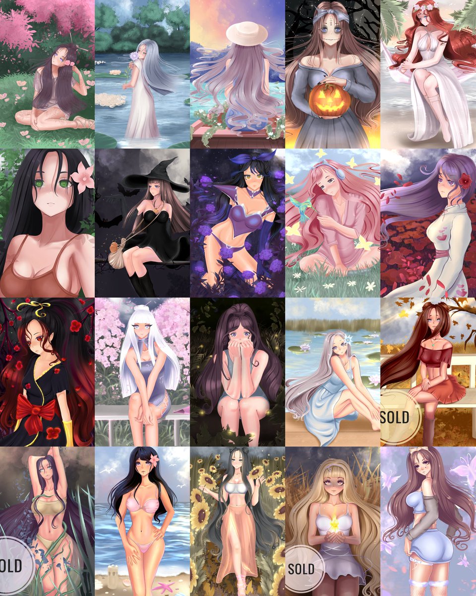 Katty_proarty's tweet photo. Hey, fam! 🥰
New drop published.☺️
Collection "Anime girls surrounded by nature"
♥️22/** LISTED
♥️4/22 SOLD
0.035-0.06 eth price + edition 0.015 eth
Another work that didn't fit in a collage.
#AnimeNFT #KatoKrew #babytesla #dacshare #ogcollective #KatoOGgo #FairArtNFT https://t.co/LmO51cKdgL