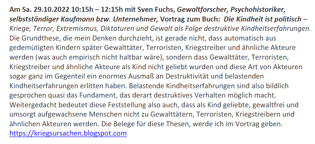 SvenFuchs15's tweet photo. Gestern war ich in #Stuttgart beim 24. #familylab Supervision/kollegiale Reflexion + durfte auf Einladung von #MathiasVoelchert vor ca. 80 FamilienberaterInnen ca. 1,5 Stunden meine Recherchen ausbreiten und erläutern.
Der Vortrag wurde aufgezeichnet und geht demnächst online🖥️ https://t.co/5y9RIS5Qjl