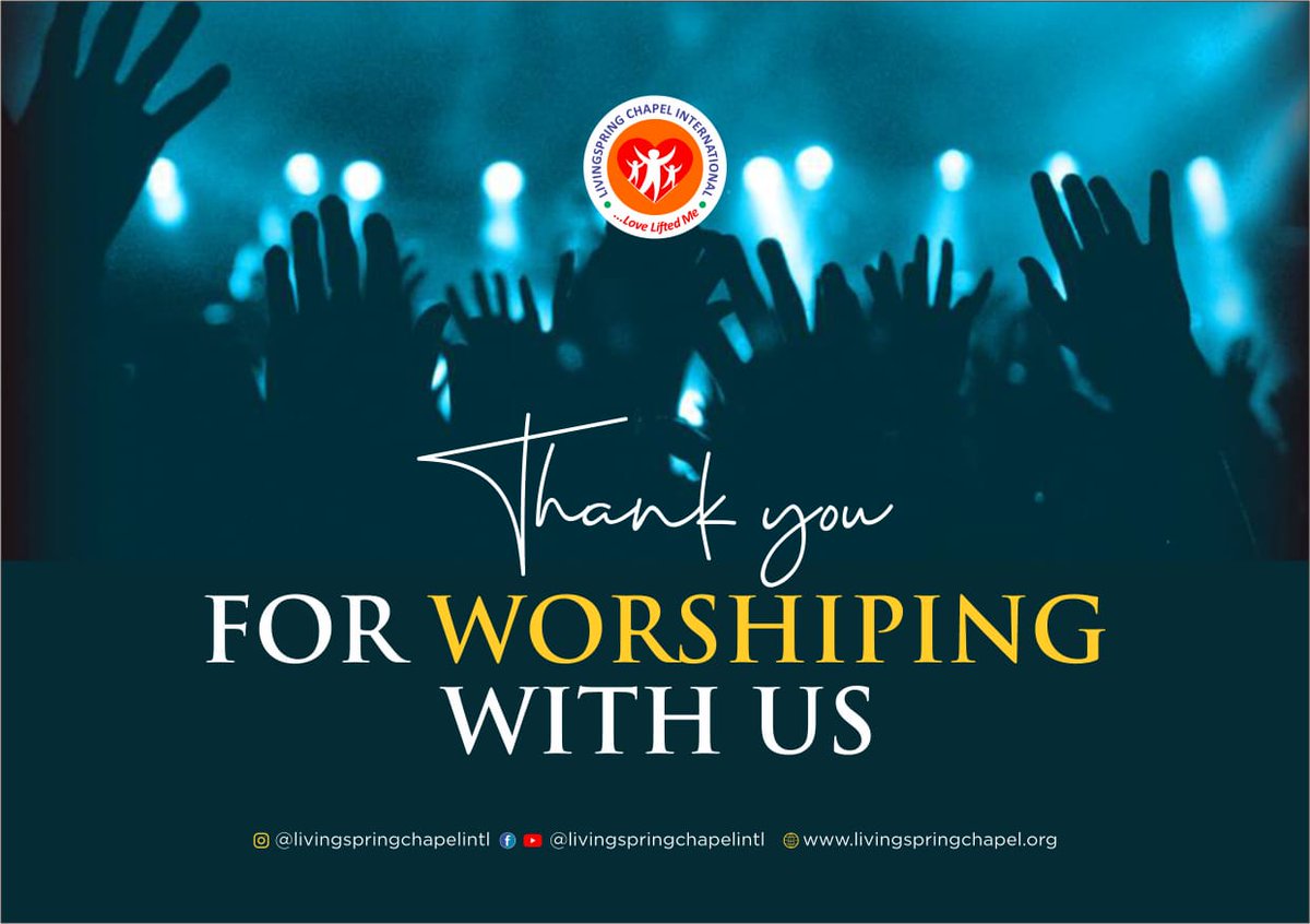 thefemiemmanuel's tweet photo. Thank You for worshiping with us. You can watch later on any of our social media platforms. We love you! Have a blessed week!
#LSCIService
#SundayService
#GrowingOrNotGrowingWhy https://t.co/EYt1IFjJL4