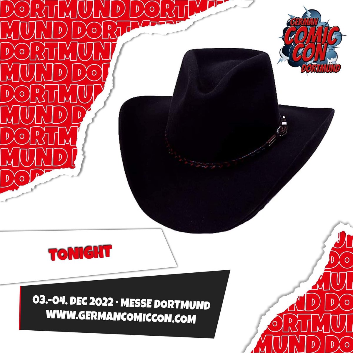 German Comic Con Dortmund, 3-4 Dezember 2022, Messe Dortmund
Tickets: bit.ly/3Q5vqm3

Heute um 20 Uhr lösen wir unser Weihnachtsbaum Rätsel auf 💪