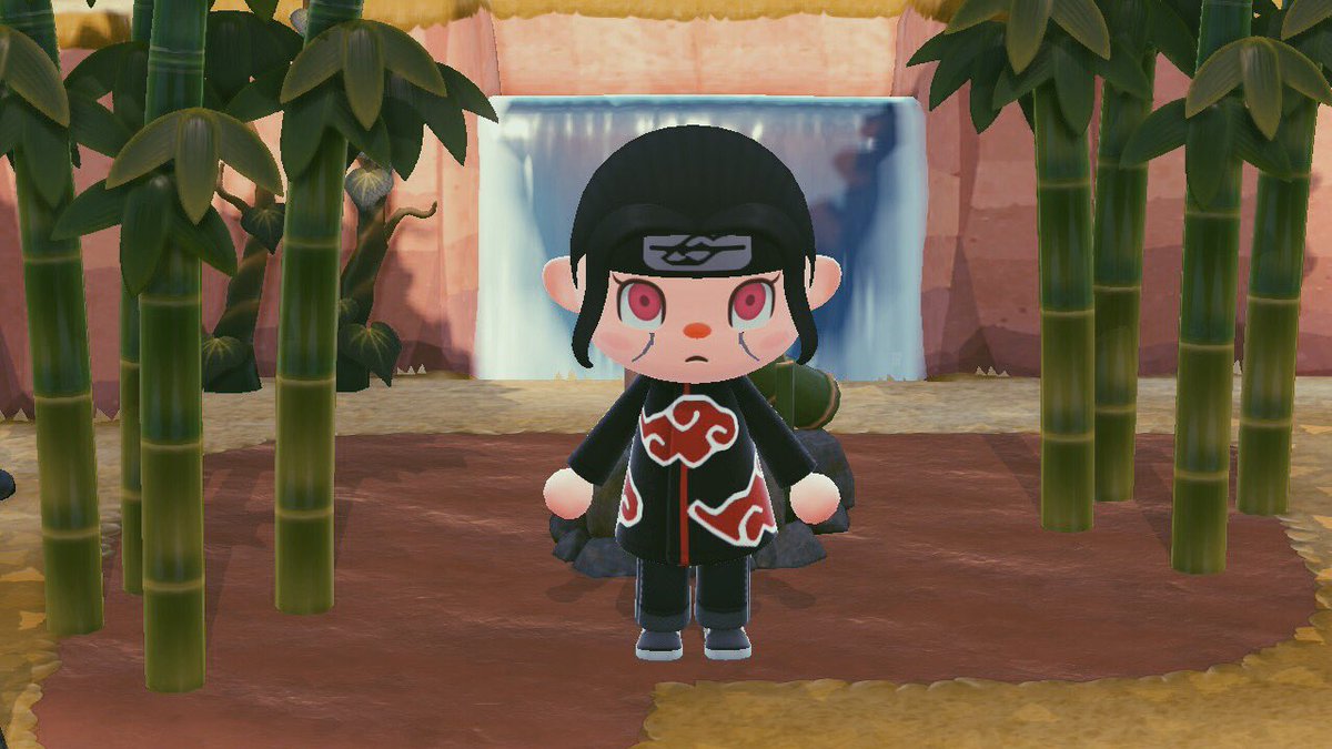 elvinodezeke's tweet photo. 🎃Semana de Halloween🎃

Quinto disfraz: Itachi 

#acnh https://t.co/8cEN1TYg6n