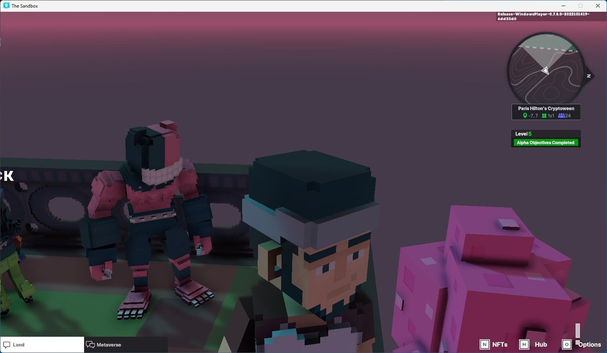 meenachoop1706's tweet photo. @TheSandboxGame I just participated in the Paris Hilton  #Cryptoween Event. I found Grralh check out my screenshot below!
🎃👇 https://t.co/5xPYAsz5gB