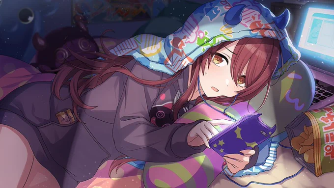 甜花ちゃん枕元にジャスティスVのポスター貼っとるけん 