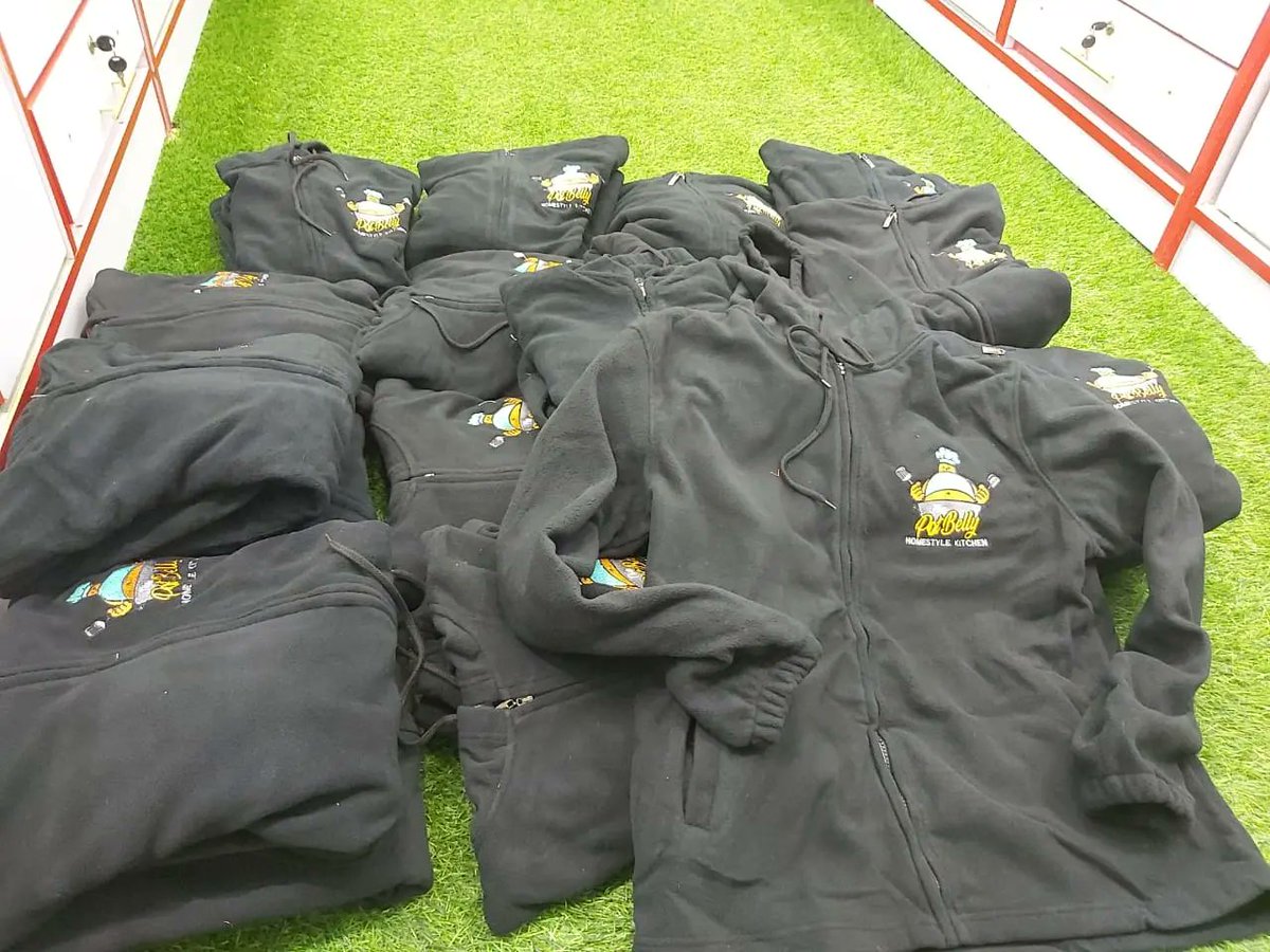BrandsCj's tweet photo. Corporate Customized Branded #FleeceJackets Personalized with Company logo &amp; details. We do countrywide deliveries within 24hrs. Contact us on ☎️ Call/Text/Whatsapp 0723828823/0737266534  info@cjaybrands.co.ke   https://t.co/pnqZxOKDxp https://t.co/EukcyVO1jL