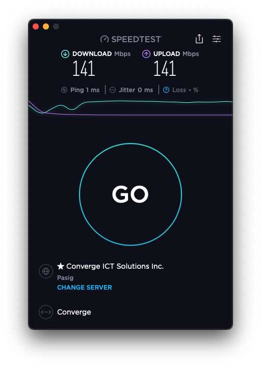 bobreyes's tweet photo. Ano ba yan Converge ICT? Bakit pantay ang Download at Upload speeds ko?! #InternetPH #PHInternet #ConvergeICT https://t.co/pDx9QrlV0g