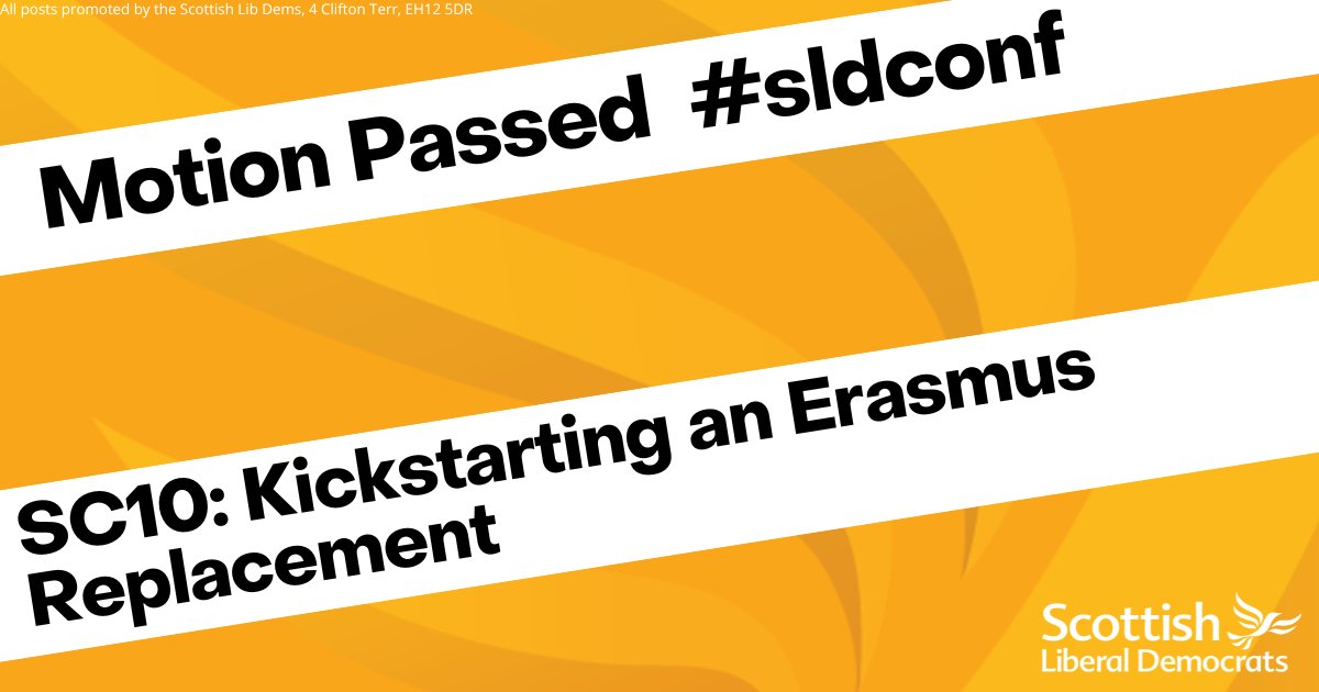 Motion passed: SC10: Kickstarting an Erasmus Replacement #sldconf