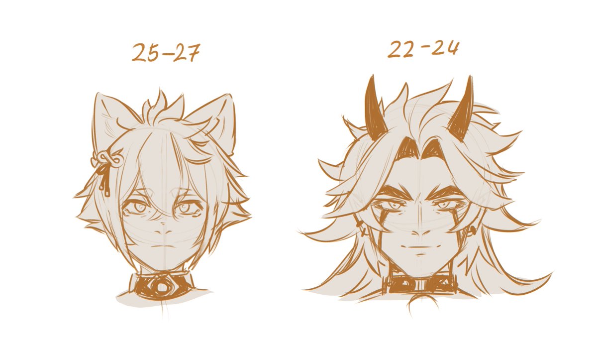 cawiechan's tweet photo. Friendly reminder that these are their canon ages https://t.co/FuFczlGqZq