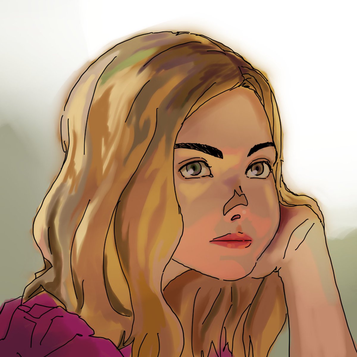 #drowning #digitalart #イラスト