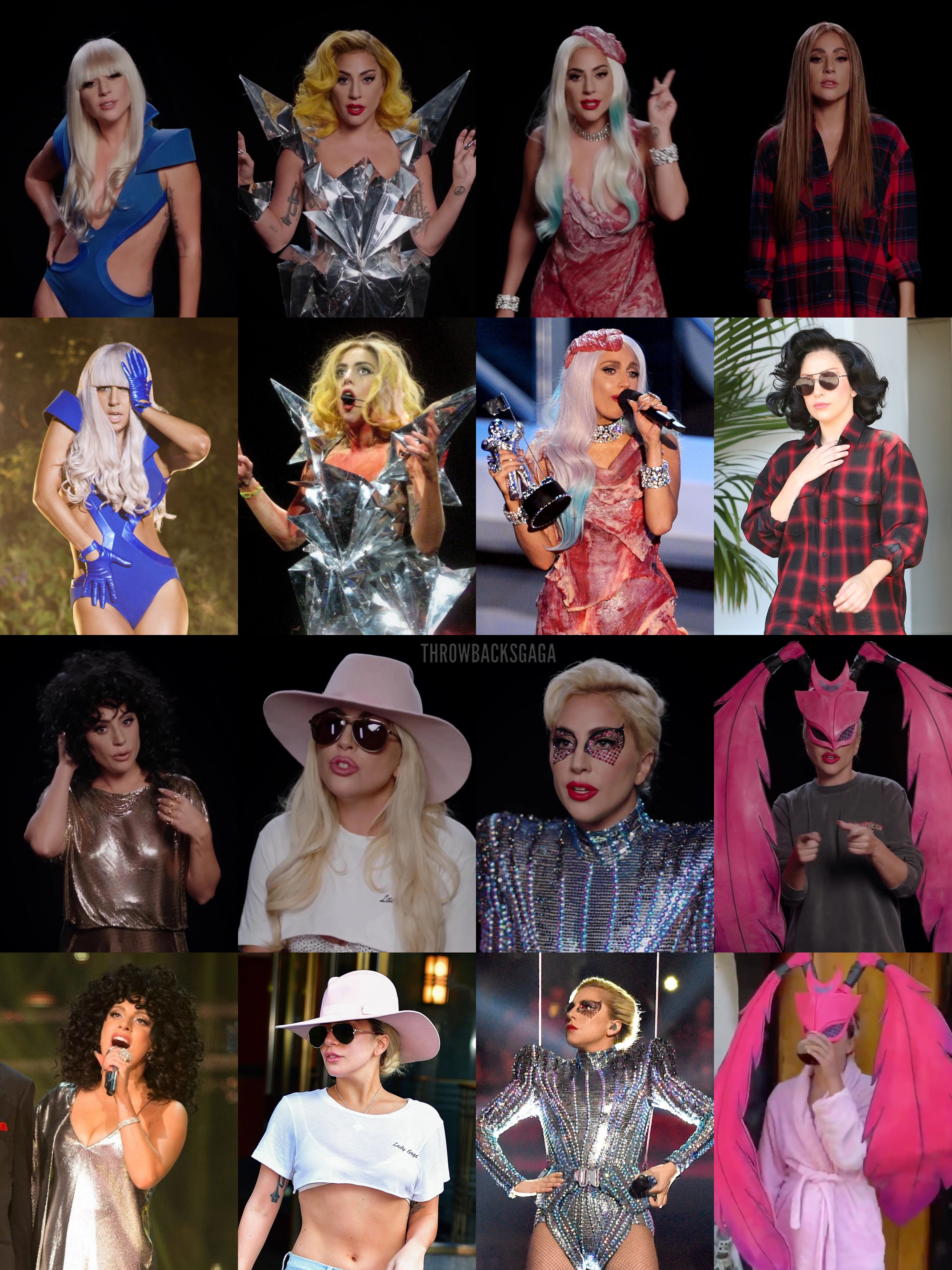 Gaga Throwbacks - Fan on X: "2 years ago today: Lady Gaga dresses up in her  iconic outfits throughout her career to encourage fans to vote in the 2020  election. https://t.co/csm7gkmwZn" /