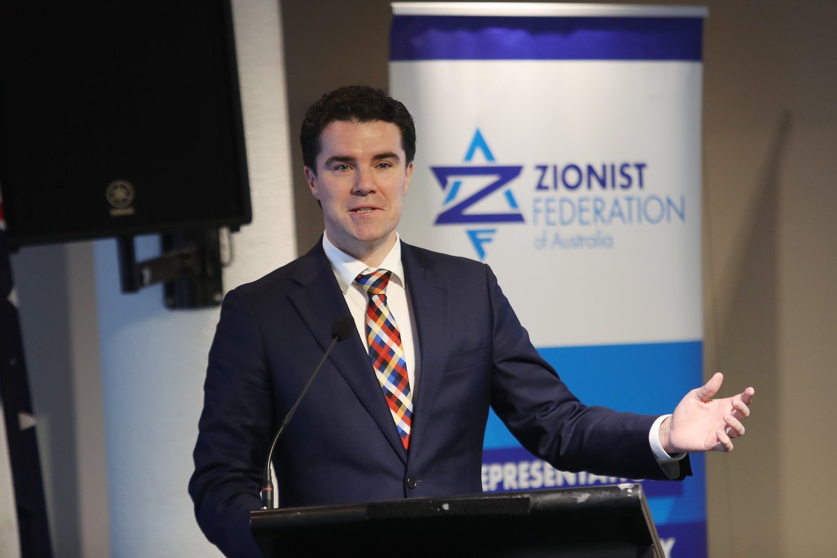 Assistant Foreign Minister @TimWattsMP spoke at the #ZFABiennialConference22 this morning. He made it clear the Australian Government believes all Israeli-Palestinian final status issues should be decided through negotiations. Read more here: zfa.com.au/assistant-fore…