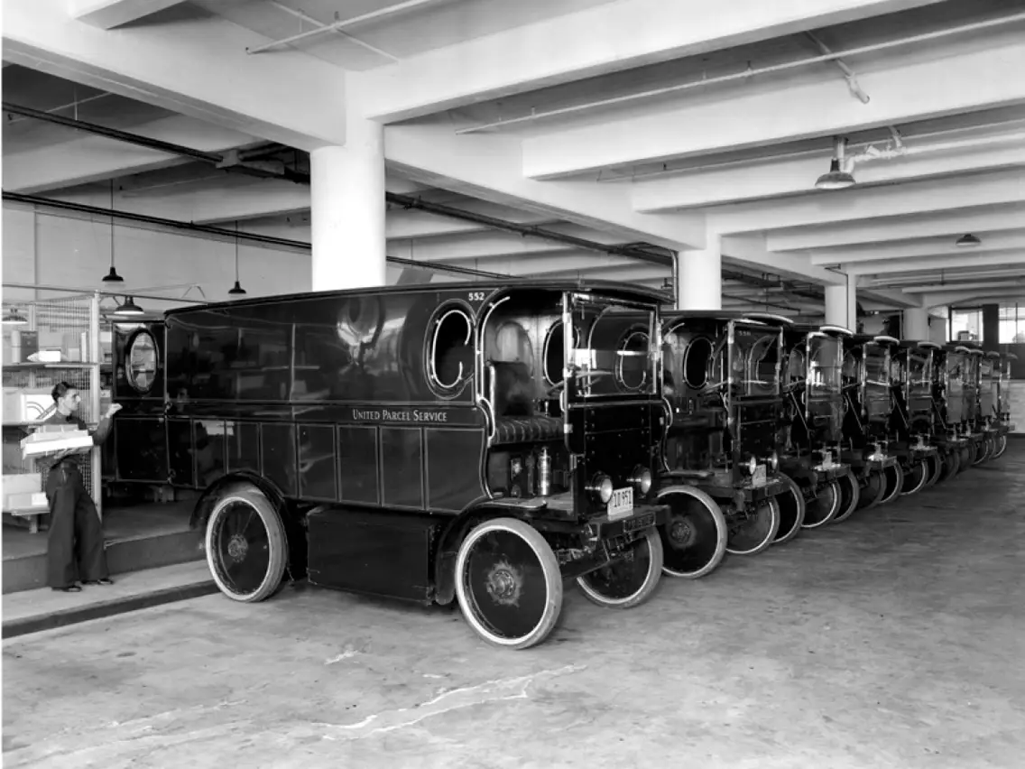 @drcetiner ups in elektrkli kamyonları sene 1930 lar