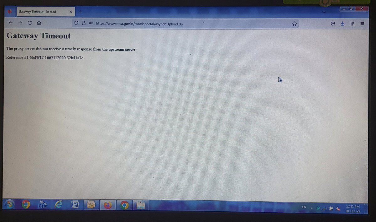 cssameer1's tweet photo. #Extend_Due_Date_Immediately still I am unable to upload form ... it's 30th october 12.10PM.... is everything fine MCA officials??? Still NO extension @MCA21India @PMOIndia @nsitharamanoffc @narendramodi https://t.co/lcv8fcov8Z