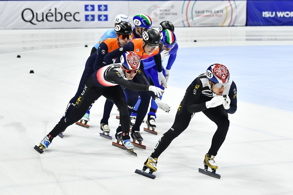 ISU_Speed's tweet photo. Yesterday's Mixed Relay winners: Korea 🇰🇷🏆 

#ShortTrackSkating https://t.co/Wx2WBvELcd