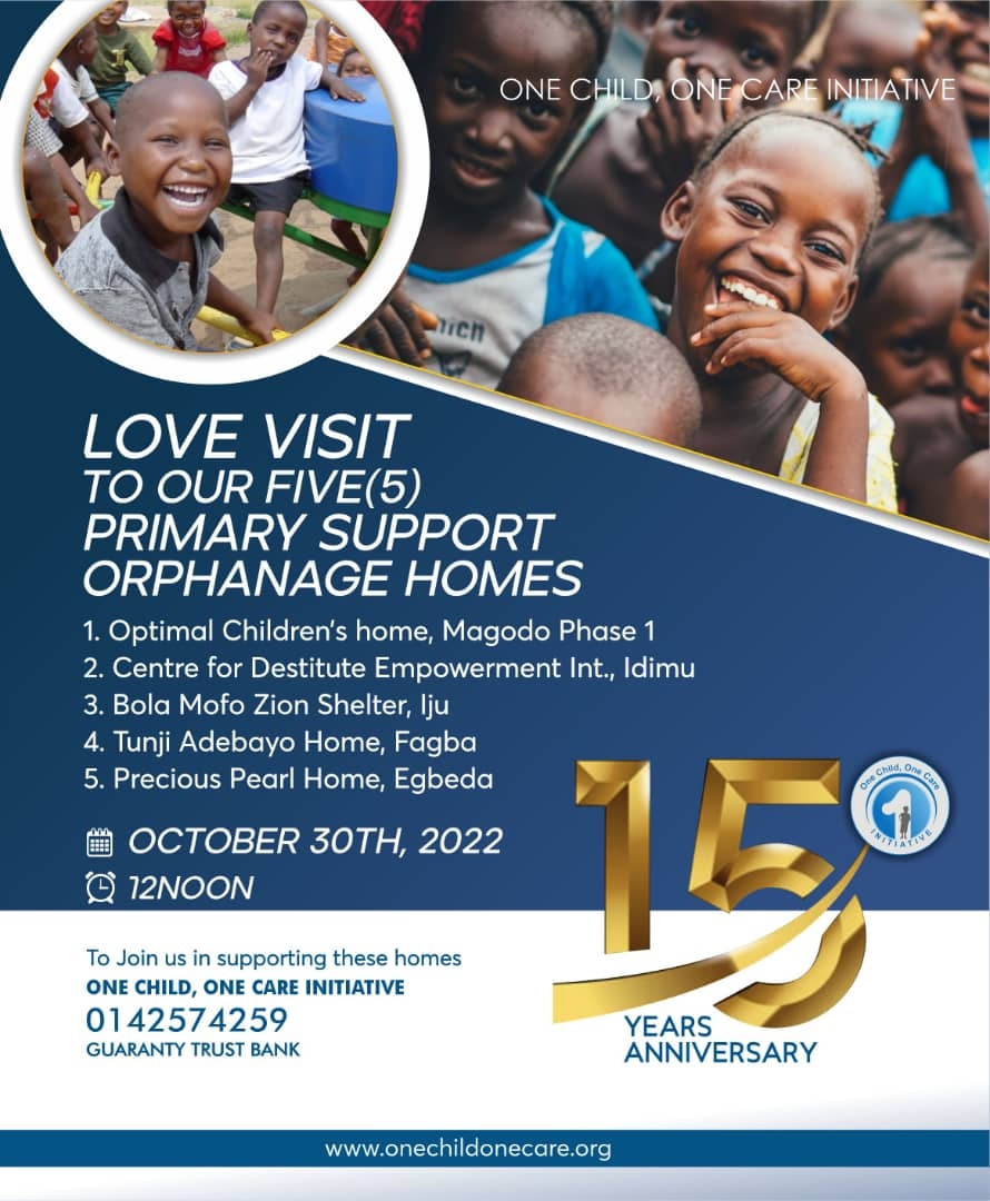 onechildonecare's tweet photo. To everyone that gave and those that still plan to give we thank you all. π
To support-
One Child, One Care Initiative
GTbank 0142574259
#OneChildOneCareInitiative
#Supportforlessprivileged
#15YearsAnniversary
#SupportForChildren
#SocialImpact
#NGOs
#NGOsInLagos
#SDGs https://t.co/nflpVfAuQL