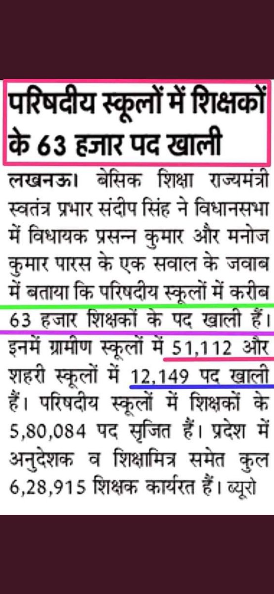 deeksha_raja's tweet photo. #UPneed_primary_teachers
#UPneed_primary_teachers
We are waiting 4 year for this recruitment.... Plz release vacancy as soon as possible 🙏
@myogiadityanath @kpmaurya1 @yadavakhilesh @PMOIndia @JPNadda @PragyaLive @bstvlive @Aamitabh2 @News18UP @A_yaduvnsi @UPGovt @thisissanjubjp https://t.co/UH4cwc4uPG
