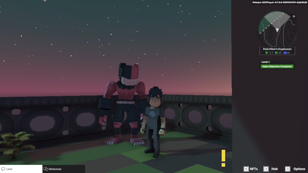 MichelleBurkar7's tweet photo. @TheSandboxGame I just participated in the Paris Hilton  #Cryptoween Event. I found Grralh check out my screenshot below!
🎃👇 https://t.co/O5Xmz10h3Y