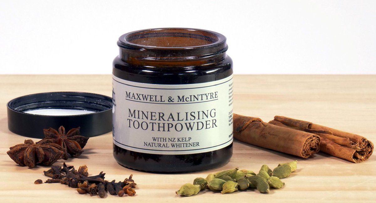 EcoWarehouseNZ's tweet image. We have a very happy customer using the Mineralising tooth-powder from Maxewell &amp;amp; McIntyre.  Read her review here: zcu.io/pjTy 

What is your favourite tooth-paste/tooth-powder/tooth-tablet?

#ecowarehousenz #toothpaste #toothpowder #toothtablets #dentist #cleanteeth