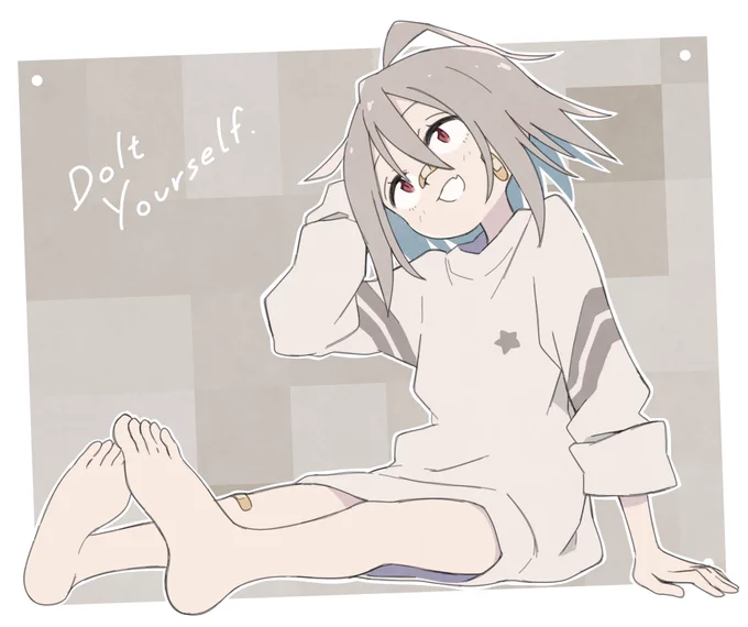 めとめせるふちゃん#diyアニメ 
