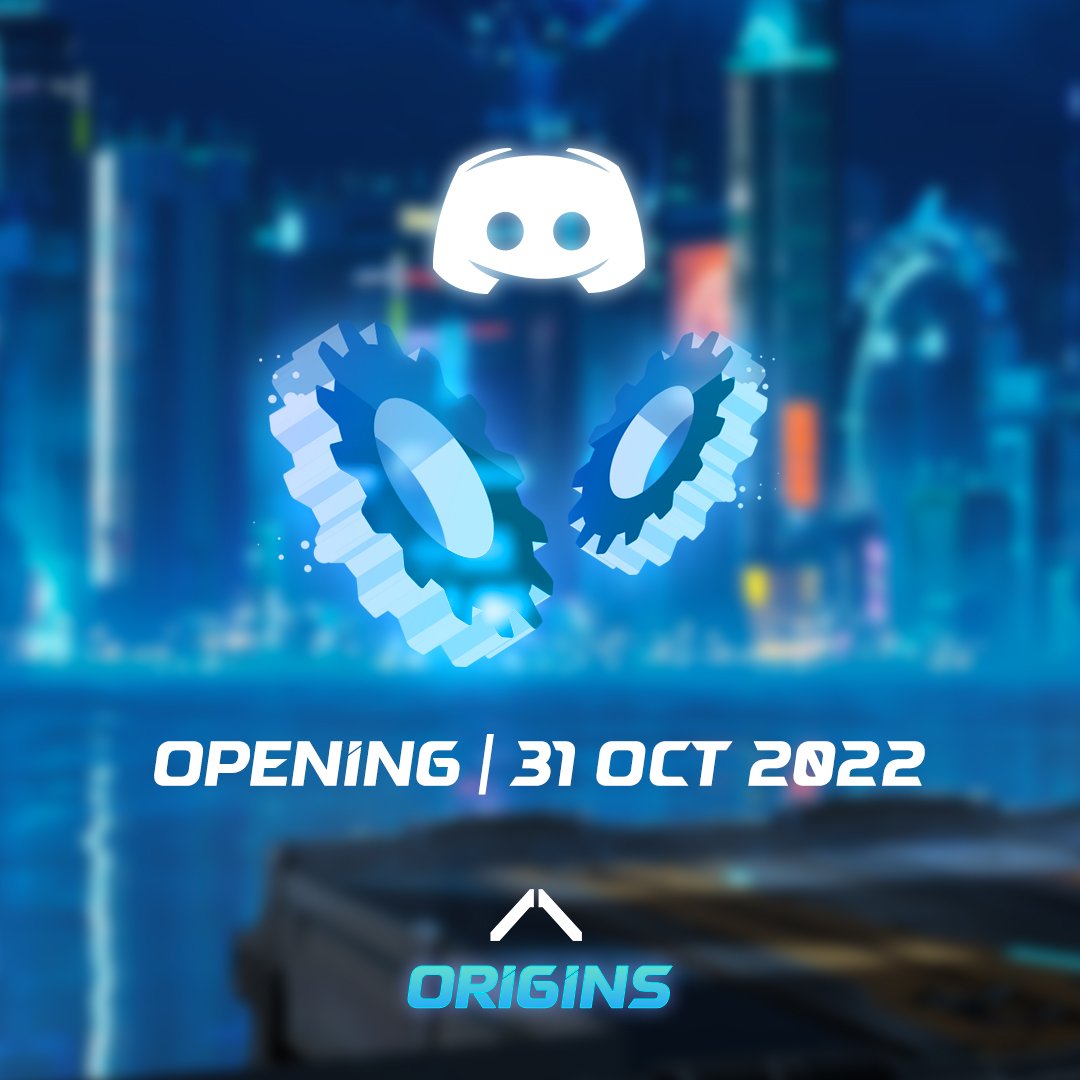 Avium Discord server is undergoing major changes for Origins entrance on 31st Oct. 

Initiated friends from Phase 2, are you ready? Tag them and remind them to watch out for their mailbox for the entrance!