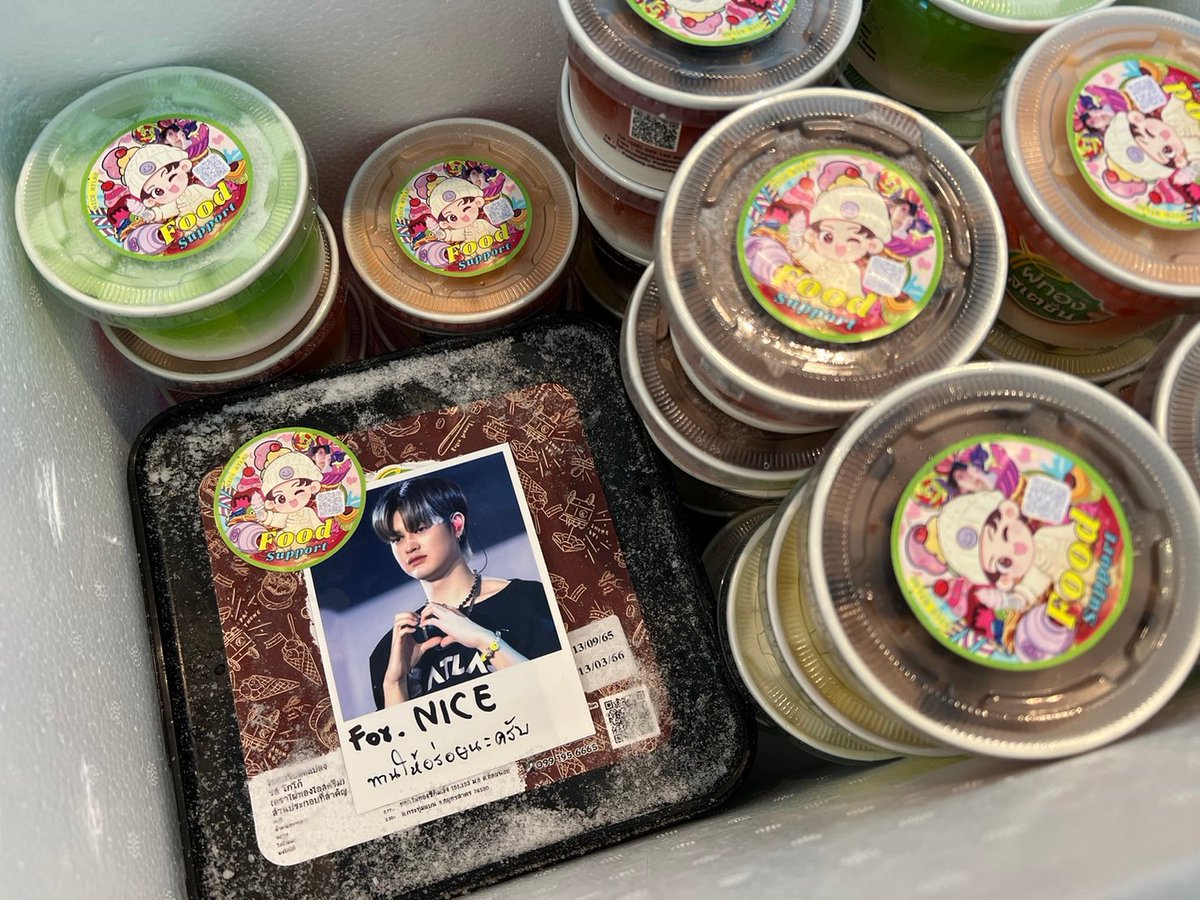 nicestoryy's tweet photo. Food support for @nicesomkidd
แอทลาสและทีมงาน ไอติมไผ่ทองเย็นๆ ชื่นใจ เพื่อเป็นกำลังใจในการทำงานจากเอลิสสำหรับวันนี้นะคะ
ทานให้อร่อยนะครับ 🍨🍦
Food support ครั้งนี้มาจากเงินคงเหลือของ #2022NiceBDproject ค่ะ
#NiceMealsOfTheDay
#NiceATLAS https://t.co/fx1htZsMaF