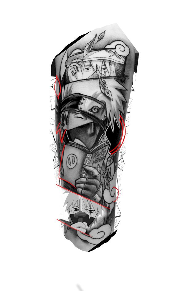 Pin on tattoos  Naruto tattoo Naruto sketch Manga tattoo