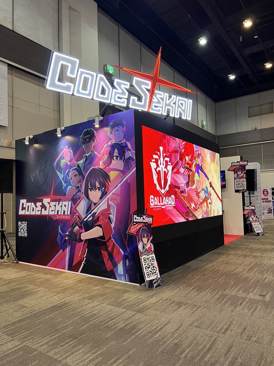 CodeSekai's tweet photo. 📺 Beep! Beep! 
 
🚨IMPORTANT NOTICE FOR CODER 🚨
 
✧ We’re currently at the @Festiverse_P2E Come and join us if you don't want to miss out on any special gifts or memorable moments.
 
✧It’s time to get close to CODE SEKAI.
Can't wait to meet you all!
 
#CodeSekai
#FESTIVERSE https://t.co/q98VU1e2Jz