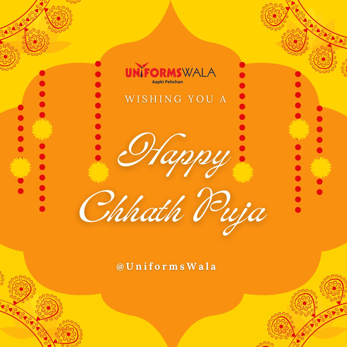 UniformsWala's tweet photo. Happy Chhath Puja.
#UniformsWala #RSPGroup #AapkiPehchan https://t.co/462rpwmM2X