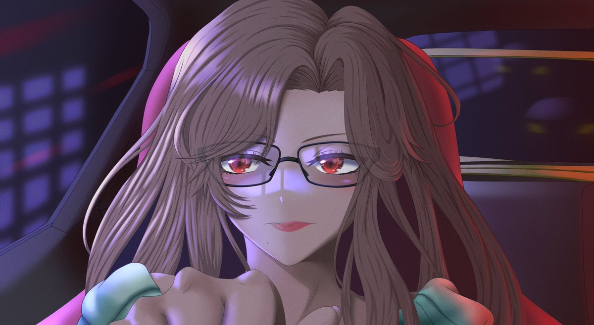 MariseRyo's tweet photo. "I won't stop until I find you. Come out ghost of Akagi, I will show you that I'm faster than you and find out why you're driving my brother's car!"

Lore art for my genderbend Mari! Barista by day, racer at night~

🎨 @LunamiArtStudio

#Vtuber #VTuberEN #VTuberUprising #ENVtuber https://t.co/21UAgoml80