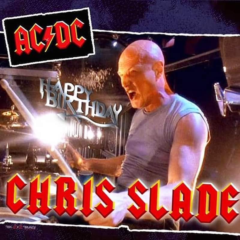 Happy birthday CHRIS SLADE!
(October 30 1946) 