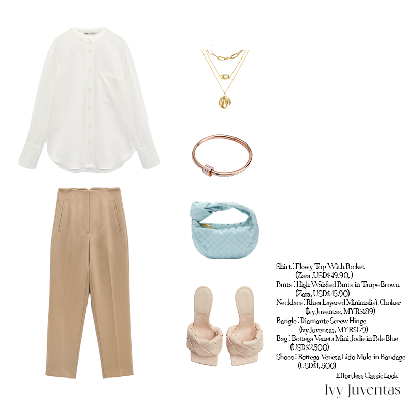 IvyJuventas's tweet photo. Outfit idea utk yg nak gi cafe hopping atau brunch date boleh try pakai camni.Color pairing yg neutral &amp; nyaman. 

Styling pulak towards simple minimalist. Jom reply dgn your personal take on this styling 🫶🫶🫶 https://t.co/85Z9gbO9Xg