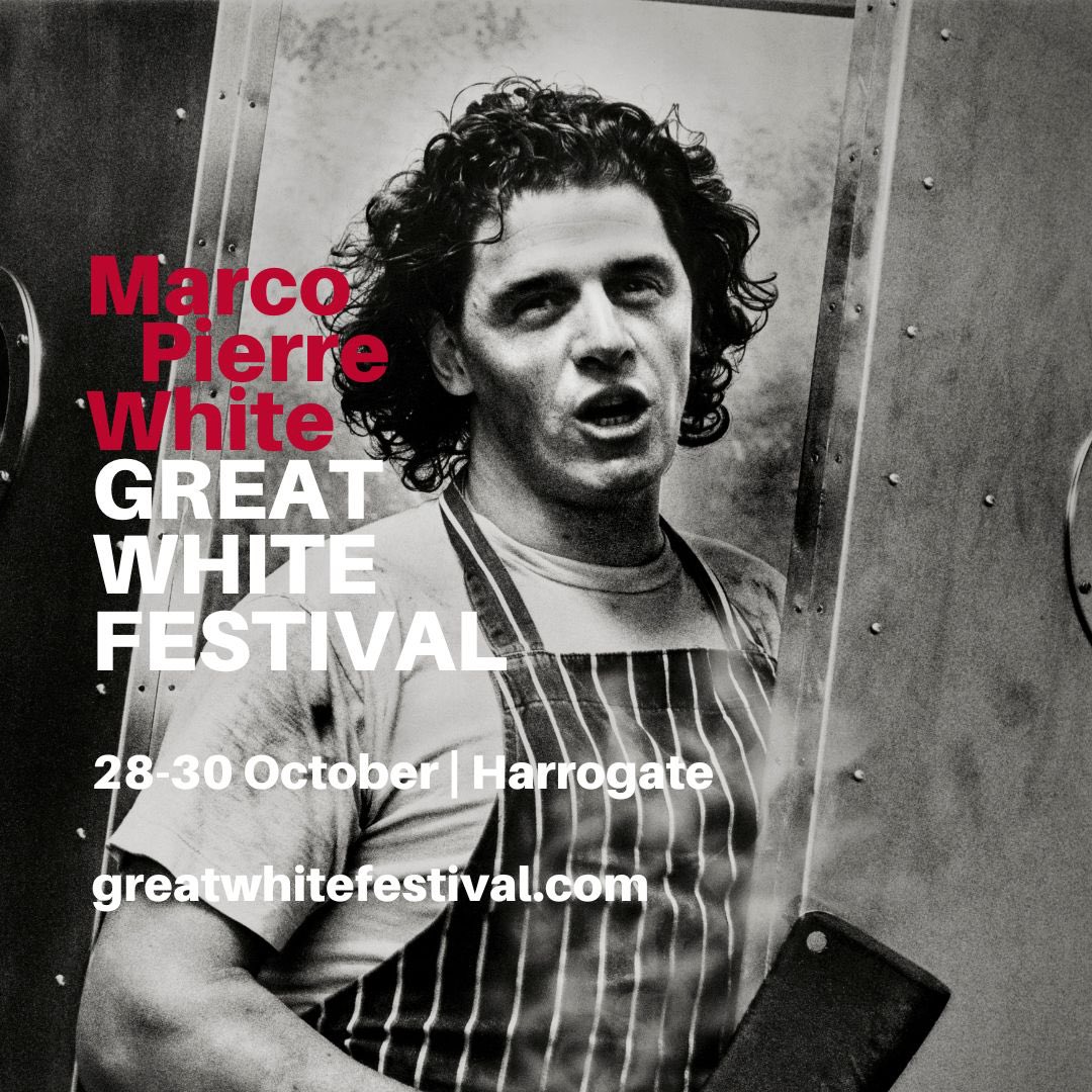 HotStarHoney's tweet photo. Last day @GreatWhiteFood we are there serving chilli honey sauces #harrogate #marcopierrewhite https://t.co/P0lnr6icRS