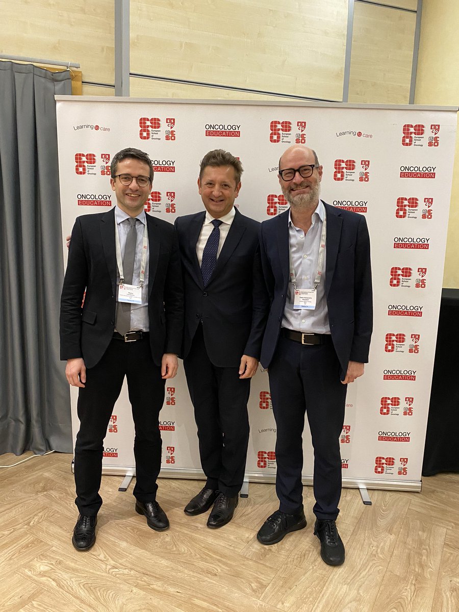 Matteo Lambertini, MD PhD (@matteolambe) on Twitter photo Super <a href="/ESOncology/">ESOncology</a> course on basic principles in #oncology…really grateful to these great guys for the kind invitation and the opportunity to meet many motivated young fellows from all over Europe 🥰💪🤩
<a href="/fedrophd/">Fedro Peccatori MD, PhD</a> <a href="/AlexEniu/">Alex Eniu, MD, PhD</a> #EducationIsKey #UNIGEnonsiferma <a href="/OncoAlert/">OncoAlert</a> <a href="/UniGenova/">Università di Genova</a> Super <a href="/ESOncology/">ESOncology</a> course on basic principles in #oncology…really grateful to these great guys for the kind invitation and the opportunity to meet many motivated young fellows from all over Europe 🥰💪🤩
<a href="/fedrophd/">Fedro Peccatori MD, PhD</a> <a href="/AlexEniu/">Alex Eniu, MD, PhD</a> #EducationIsKey #UNIGEnonsiferma <a href="/OncoAlert/">OncoAlert</a> <a href="/UniGenova/">Università di Genova</a>